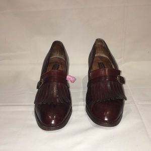 Maxime Vintage Heels with Fringe